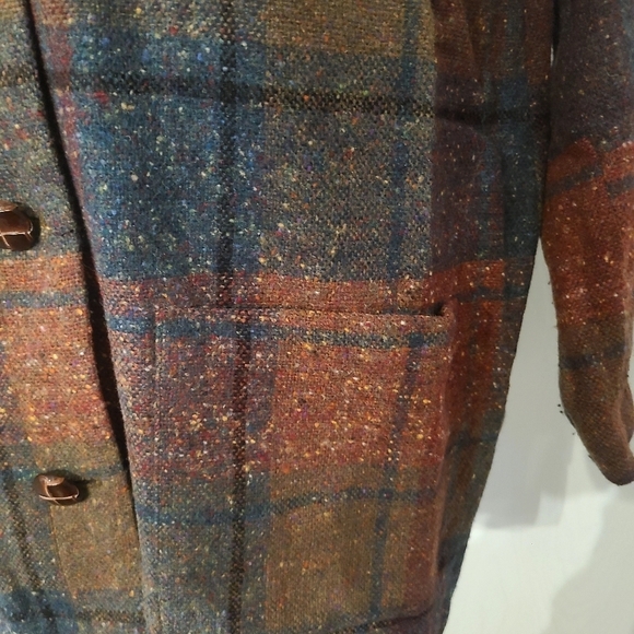 Norton McNaughton Vintage Wool Plaid Jacket size 8 - Picture 3 of 7